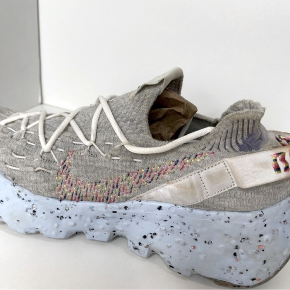 Nike Space Hippie 04 White Multi Women's Size 9 running gym athletic - Picture 5 of 12